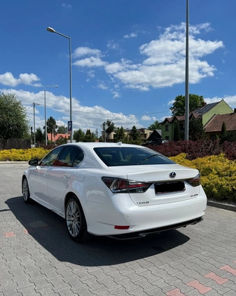 Lexus GS cena 123900 przebieg: 308800, rok produkcji 2016 z Gołańcz małe 154